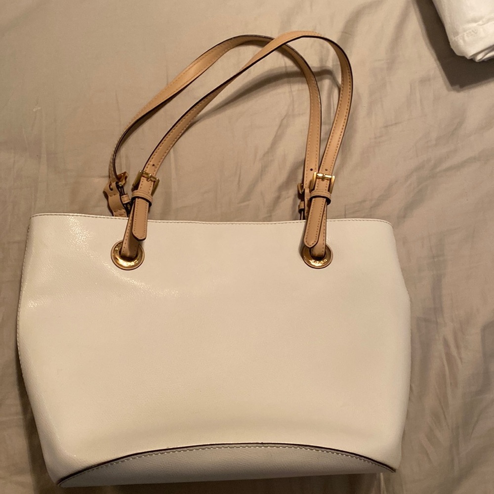 Michael Kors white purse